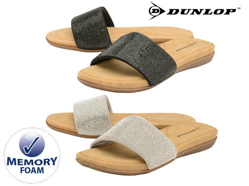 ladies memory foam sliders