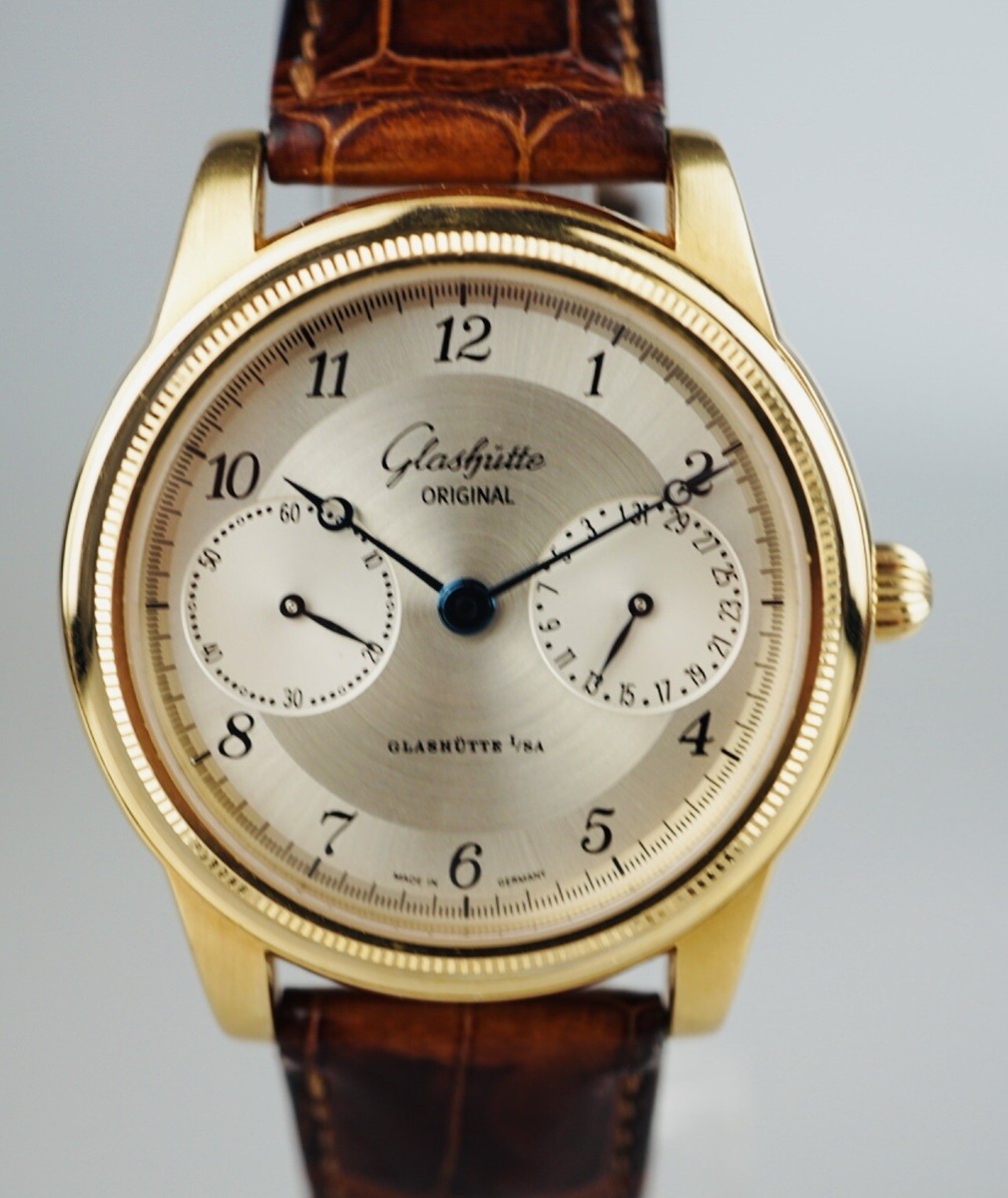 Glashutte Original, 1845 Classic Pointer Date, 18K Solid Gold