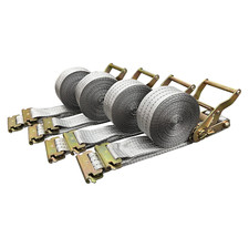 4pk Falcon Cargo 2 X 22 E-track Ratchet Straps - 1460lb Wll - Heavy Duty