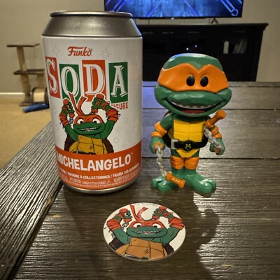 Funko Soda - Michelangelo - Teenage Mutant Ninja Turtles: Mutant Mayhem (2023) - Neuf