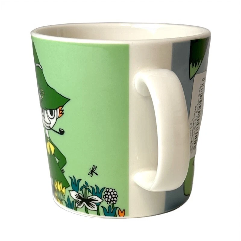 Taza Taza Arabia Moomin Taza Clásica 0.3L Snufkin Verde Japón Limitada Nueva Foto 2 de 4