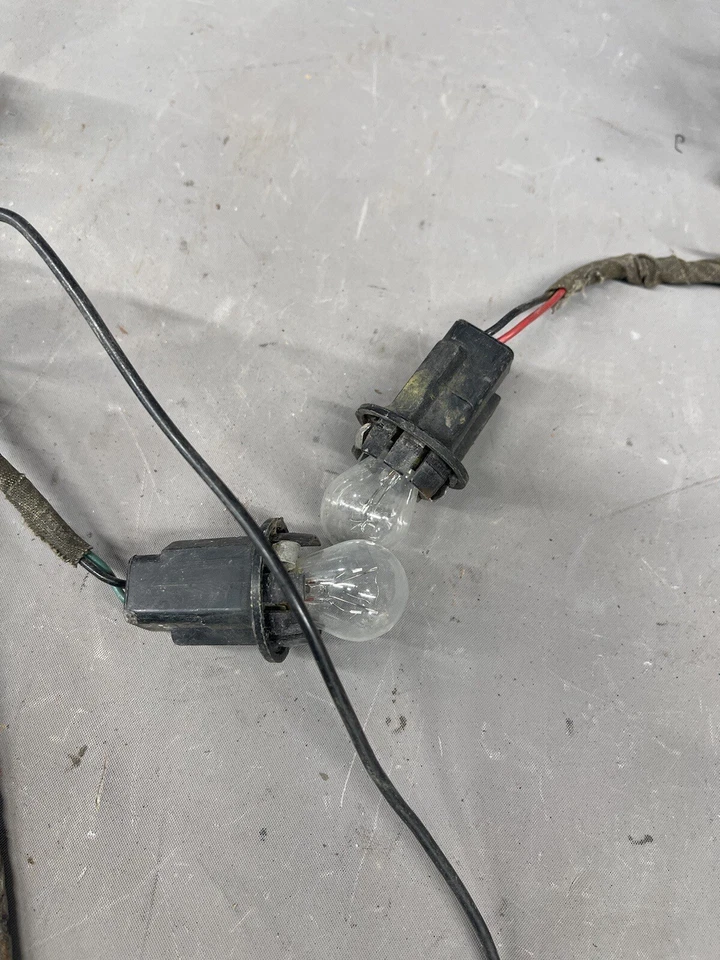 1967 1968 Chevy Impala Caprice Tail Lamp Light Wiring Harness Belair Biscayne OE - Image 4 of 4