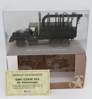 Atlas 1:43 Camion GMC CITERNE Militaire Américain - NEUF Boite
