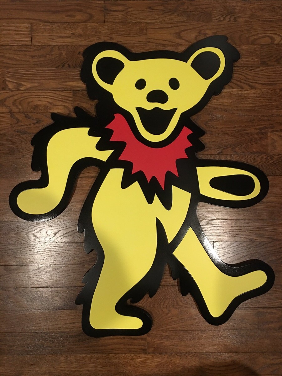 ブロッターアート Grateful Dead “Dead Bear” 図版 Original Rare 2014 Halloween Grateful Dead Bears Blotter Art