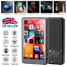4in Full Touch Screen Bluetooth 5.2 HiFi Android MP3 Music MP4 Video Player+32G