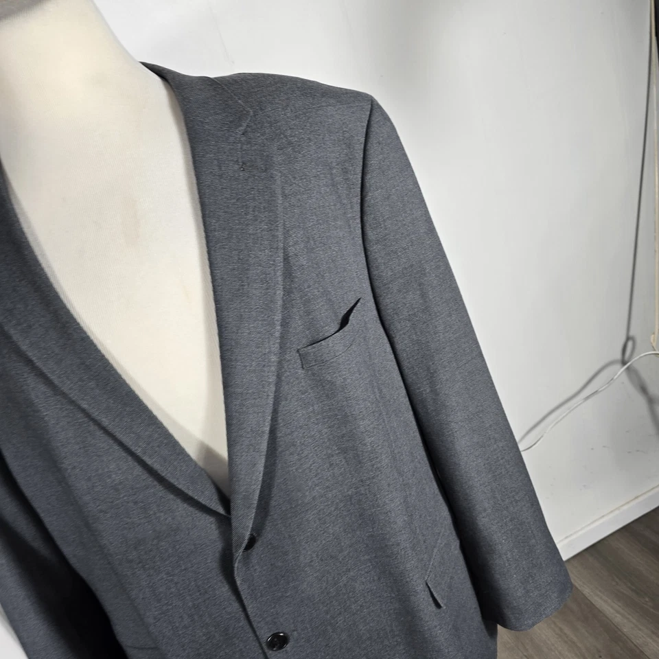 Caravelli мужской 52R серый цвет Poly Viscos спандекс спортивное пальто B50 - Изображение 3 из 4