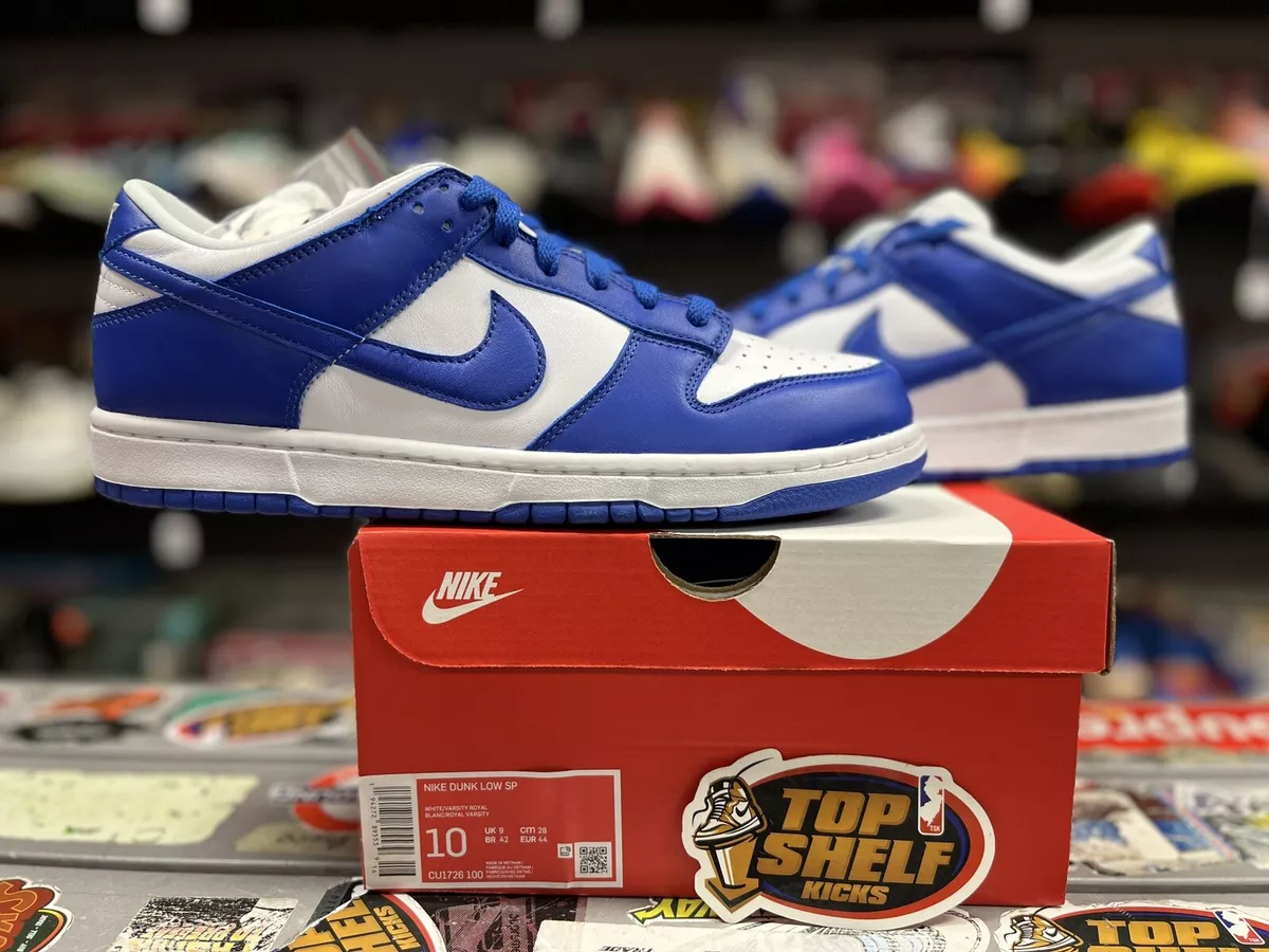 nike dunk low sp kentucky 2020/2022 size 10 brand new authentic skateboarding