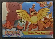 Holo Better Than Ever #56 Topps Pikachu's Vacation Blue Label Pokémon 1999 MP