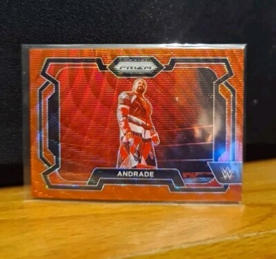 WWE Card # 44 ANDRADE/ 2024 Panini Ruby Wave Prizm Variante Parallel Wrestling