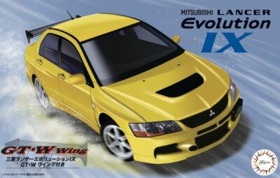 Mitsubishi Lancer Evolution IX ドリフトミニカー 1:32 Mitsubishi Lancer Evolution EVO IX 9 Track Painted Sports