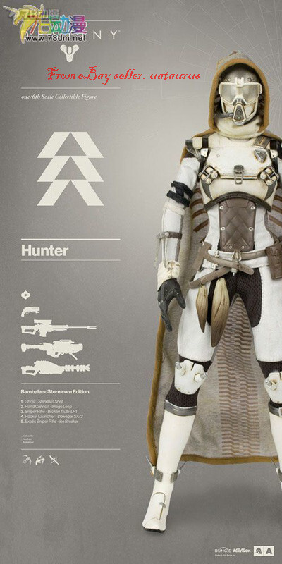 Perfect Threea 3a Toys 1/6 Destiny Hunter Bambaland Store