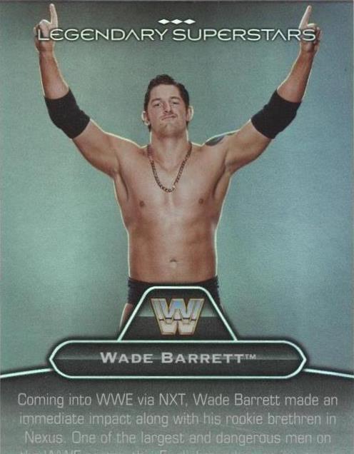 2010 Topps Platinum WWE - The British Bulldog Wade Barrett #LS-25 - 1 of 1