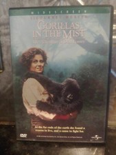 GORILLAS IN THE MIST 1988 Dian Fossey Biography DVD Movie w/ SIGOURNEY WEAVER