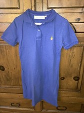 Womens PORT SOUTHERN Polo Shirt Dress-SMALL-Blue-Classic-Comfortable-Cute-VGUC