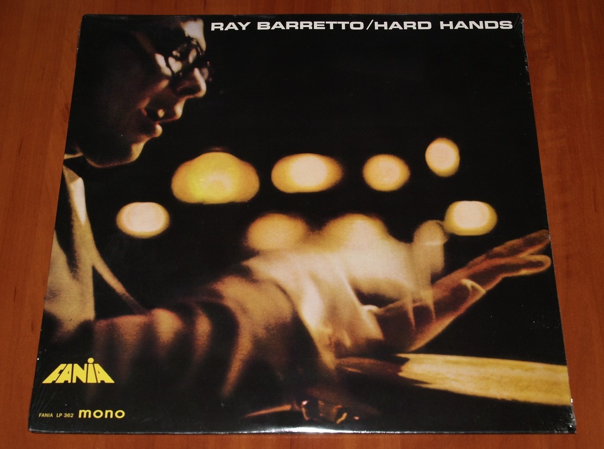 RAY BARRETTO HARD HANDS LP *RARE* FANIA RECORDS USA PRESS VINYL 