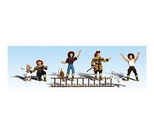 Woodland Scenics A2151 N Scale Firemen to the Rescue - Picture 2 of 8