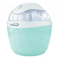 Brentwood 1 Quart Ice Cream And Sorbet Maker, Frozen Yogurt, Gelato, And Custard