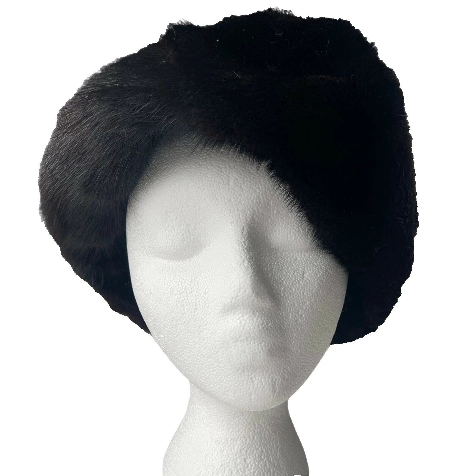 Sombreros vintage 1980s de Piel para Mujer