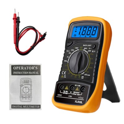 Digital Multimeter Voltmeter Batterietester Spannungsprüfer AC/DC Spannung NEU