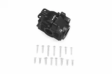 GPM Black Aluminum Rear Gearbox for Traxxas 4x4 Slash Rustler Stampede XO-1