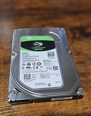 SEAGATE BARRACUDA ST500DM009 500GB 7200K RPM 6Gb/s 3.5 INCH SATA HARD DISK DRIVE