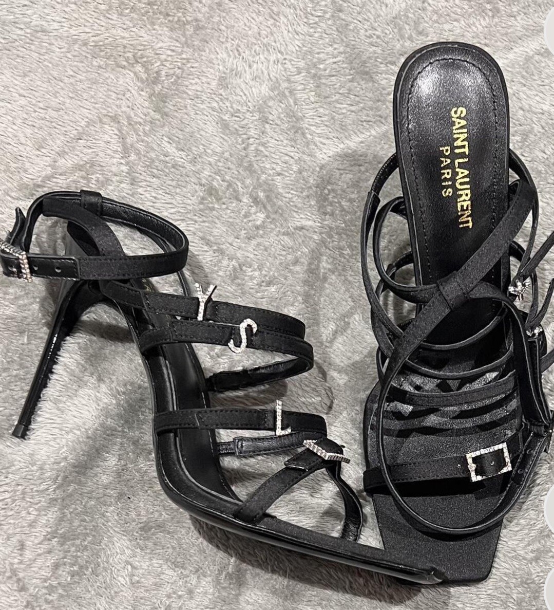 SAINT LAURENT YSL Jerry Sandali Tacchi