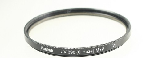 HAMA FILTRE ANTI-UV 72 MM UV 390 (0-Haze) (IV) E-72 + Top (261279) EUR