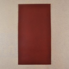 Cowhide Leather Piece - 6 x 11 - California Burgundy - Oil Tan E263 