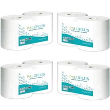 8 Rotoloni Carta 800 strappi Assorbenti Bobine Rotolo Asciugatutto Industriale