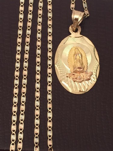 Religious 10k yellow Gold Virgin Mary 