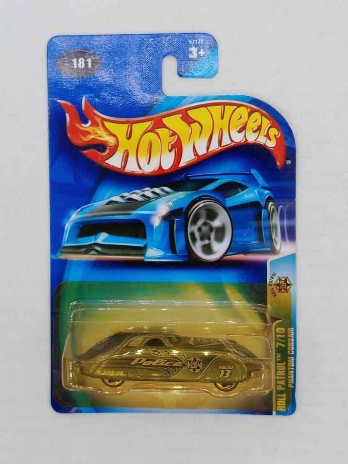 2003 HOT Wheels ROLL PATROL PHANTOM CORSAIR 7/10 COLLECT # 181