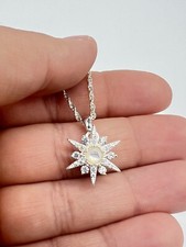 Northstar Cremation Jewelry 925 Sterling Silver Urn Necklace Keepsake Ash holder