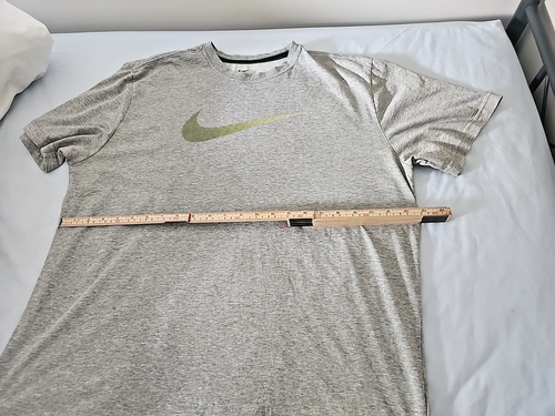 Nike Mens Grey Dri-Fit Vintage T-Shirt - Size XL - Picture 9 of 9