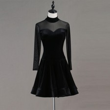 Latin Ballroom Competitio  n Dance Dress Modern Waltz Tango Standard Dress F444