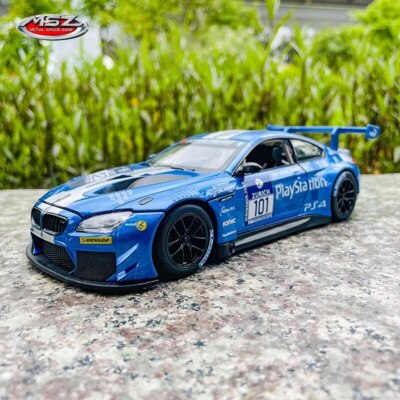 MSZ 1:24 BMW M4 DTM BMW M6 GT3 Z4 GT3l box alloy car model Diecast