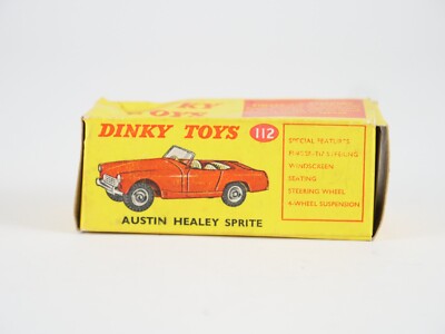 Dinky Toys GB No. 112 Austin Healey Sprite Never Played In Dinky Toys GB No. 112 Austin Healey Sprite Never Played In