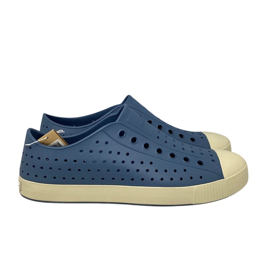 SAOLA Scarpe Native Uomo 11 Oasis Blu Jefferson Slip On Sneaker Traforate P2 66
