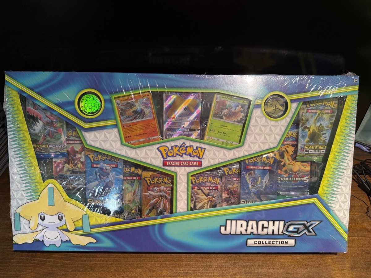 Pokemon TCG : JIRACHI GX Collection Box - BRAND NEW - FACTORY