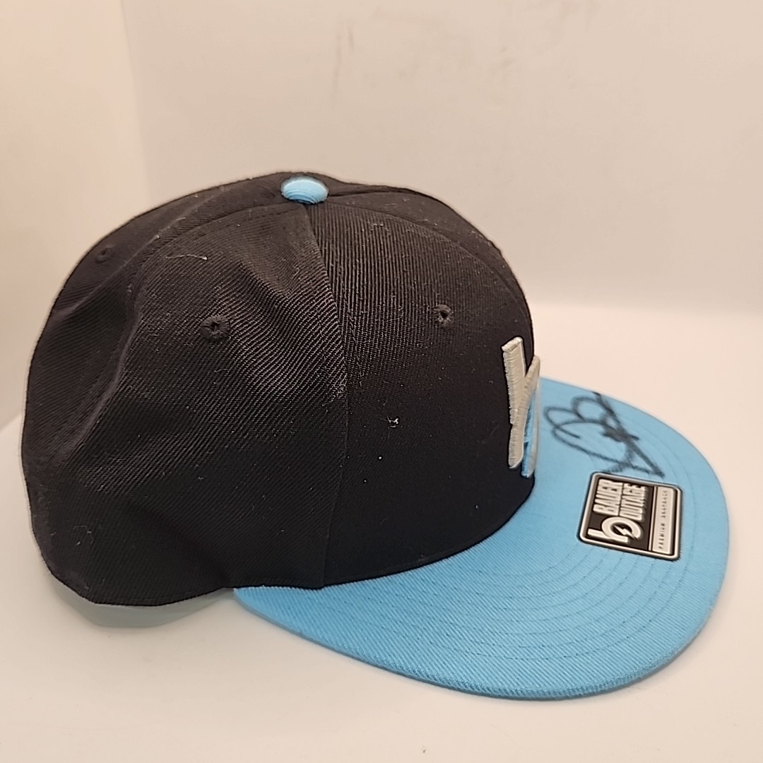 NEW Trevor Bauer Signed Official Bauer Outage Premium Snapback Cat