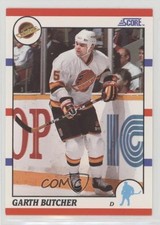 1990-91 Score Garth Butcher #18 0da0