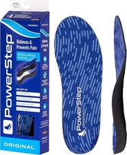 PowerStep Original Insoles - Arch Orthotics. Note: Box shows light storage wear.