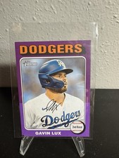 2024 Topps Heritage - Gavin Lux #178 Purple /15