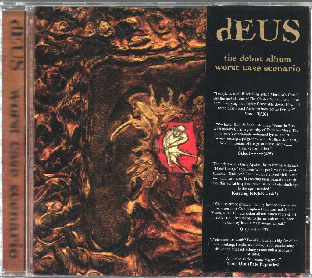 Deus Worst Case Scenario CD Europe Island 1996 CID8028