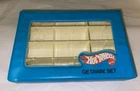 VTG 1976 Hot Wheels Redline Era 12 CAR GETAWAY SET CASE Blue Very Nice !!!