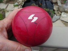 Sportcraft RED Circle Triangle Pattern Bocce Ball Replacement 4"