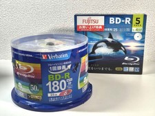 Verbatim BD-R Blu-ray discs 25GB 50 Spindle 1-6x  TDK BD-R 5 pack 1-4x - Sealed