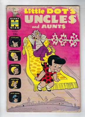 Little Dot's Uncles and Aunts # 1 Harvey Comics Giant-Size Oct 1961 GD