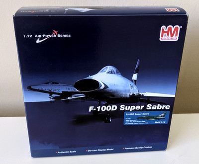 Hobby Master HA2116 1/72 F-100C Super Sabre SK737 Miss Mynookie Vietnam 1968 NEW
