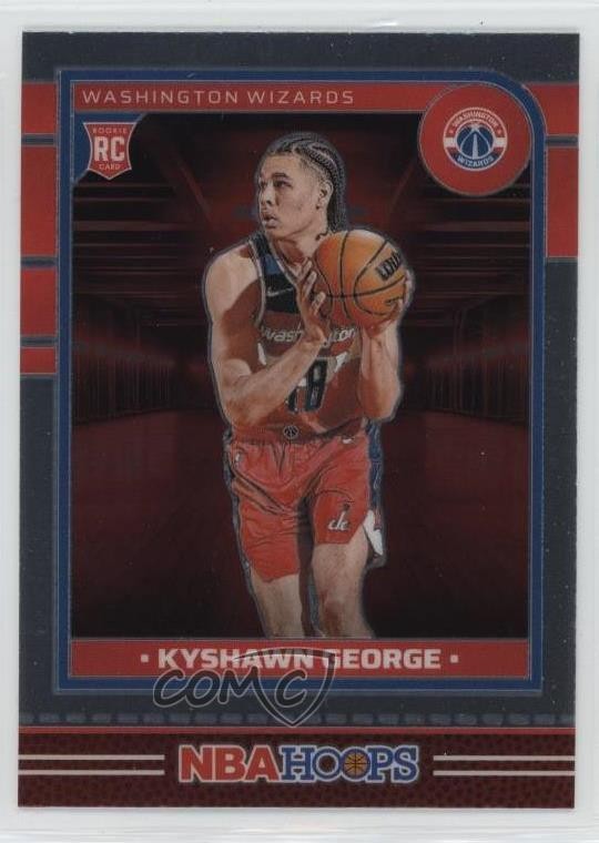 2024-25 Panini NBA Hoops Rookies Premium Kyshawn George #254 0q0