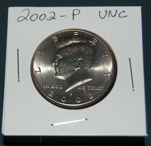 2002-P Kennedy Half Dollar BU direct from Mint Sewn Bag Philadelphia Free Ship